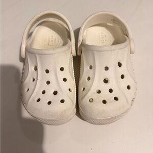 CROCS Toddler Classic White Sandals